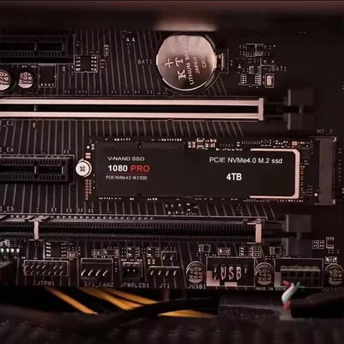 1080 PRO M.2 SSD Hohe PCIE NVMe4.0 Übertragungsgeschwindigkeit 4TB PCle 4.0 - Afbeelding 2 van 3