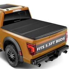 For 2015-2025 Ford F150 Waterproof 3-fold 5.5ft Hard Truck Bed Tonneau Cover For 2015-2025 Ford F150 Waterproof 3-fold 5.5ft Hard Truck Bed Tonneau Cover
