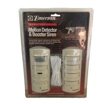 Emerson Motion Detector & Booster Siren NEW SEALED SMA2515P Home Security System