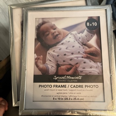 8 x 10 Special Moments Memories Collection Photo Frame w/Silver Trim