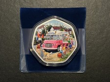 Extra Large the ice cream van 50p shaped Coin - Commemorative Westminster mint