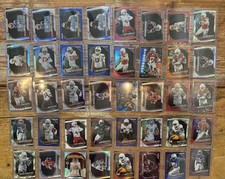 2025 Prizm Black College NIL Only 4 Autos & 116 Cards, Silver, Numbered, Inserts