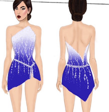 Figure skating performance costume - Customizable