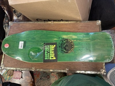 Creature Skateboards Green Deck Collaboration With Good Times And Blialcabal