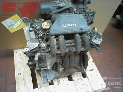Motor 1,2 D7FA730 Renault Clio Campus II (Typ:BB/BC) D7F730