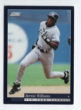 1994 Score - Bernie Williams #339 New York Yankees All Star World Champion MLB