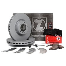 ZIMMERMANN Bremsscheiben Ø 360mm + Beläge + Wako für PORSCHE PANAMERA 970 vorne