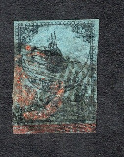 Turkey 1863 stamp Mi#3(1)xa START5%ONLY used CV=650$