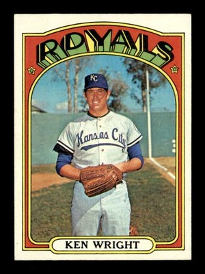 1972 Topps #638 Ken Wright   VG/VGEX X3712712