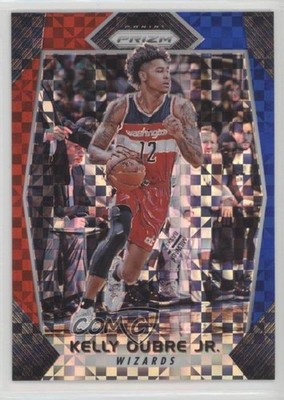 2017-18 Panini Prizm Red White & Blue Prizm Kelly Oubre Jr #136 d1m