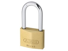 Image of Abus 65/40 HB63 Brass Padlock Long Shackle Keyed Alike 6405