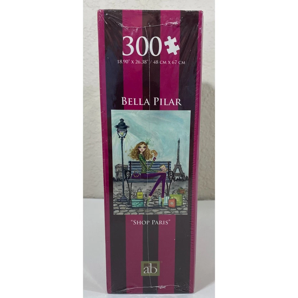 Bella Pilar Shop Paris 300 Piece 18.9" x 26.38" Puzzle - BRAND NEW / SEALED - Image 3 of 3