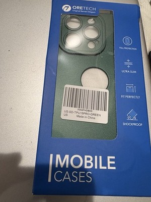 Oretech Mobile Case iPhone 15 - Green