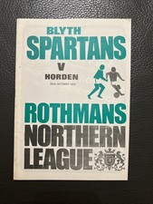 22.10.1975. Blyth Spartans v Horden, (Northern League).