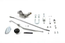 Police Style Jockey Shifter Control Kit - FITS: FLST, FXST 1986-2012, FL 79-84