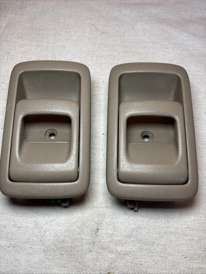 96-02 TOYOTA 4RUNNER DELANTERO TRASERO IZQUIERDO DERECHO INTERIOR JUEGO MANIJA PUERTA BRONCEADO OEM (2) Foto 3 de 4