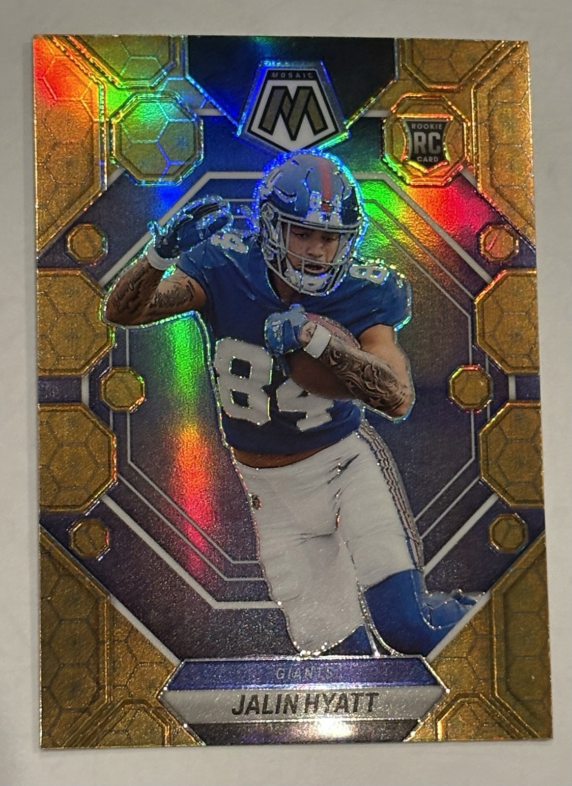 2023 Panini Mosaic - Rookies Jalin Hyatt #329 Honeycomb Prizm (RC)