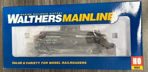 Walthers MainLine HO 910-48014 36’ Químico Tanque Coche Olin Químico ACFX NUEVO EN CAJA | Zustand: New