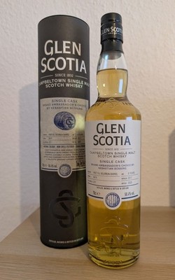Glen Scotia 2017 1st Fill Bourbon Barrel Whisky Campbeltown