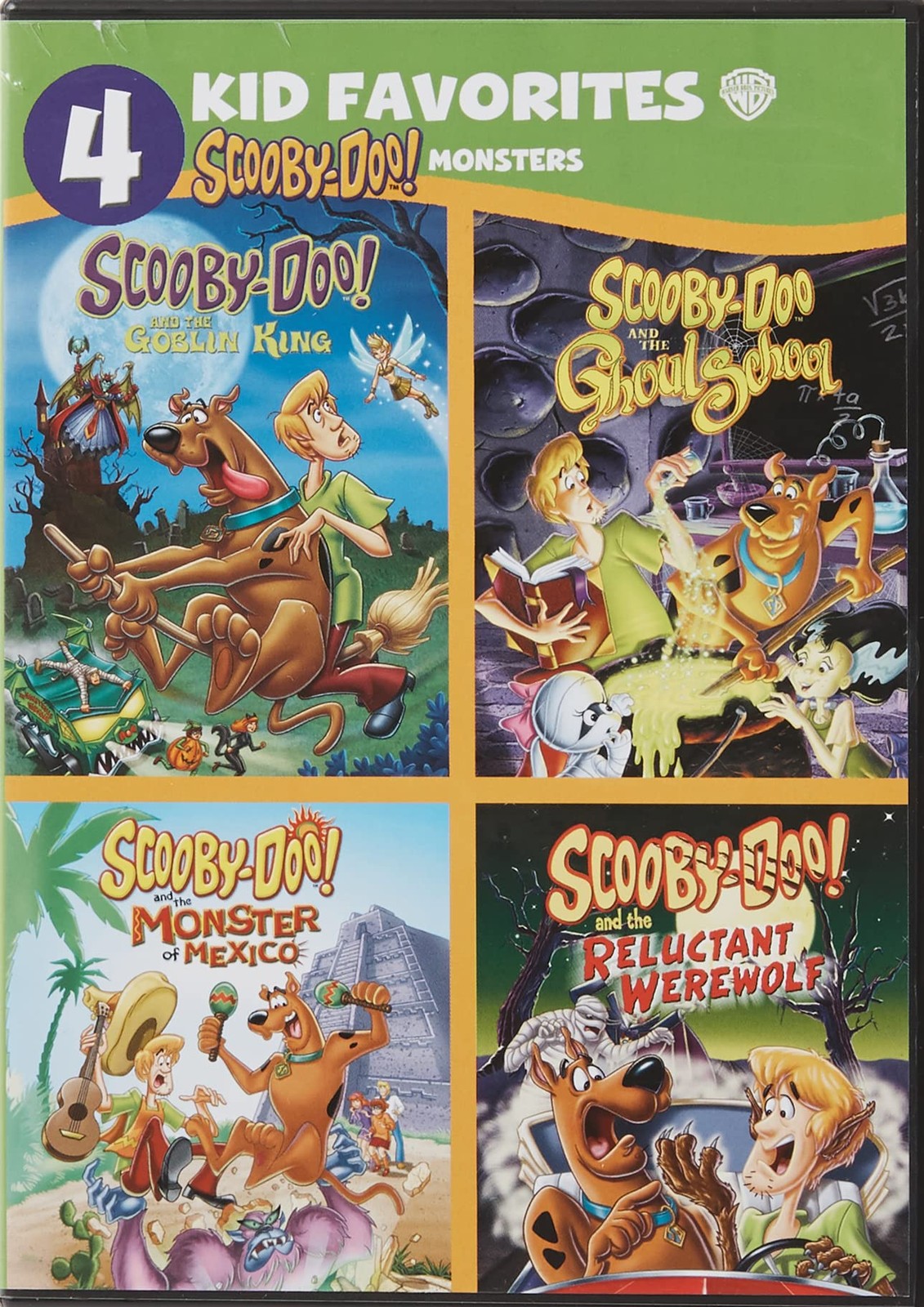 4 Kid Favorites: Scooby-Doo! Monsters (DVD) Various