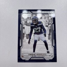 2022 Panini Chronicles - Playoff Momentum Rookies Tariq Woolen #PMR-39 (RC)
