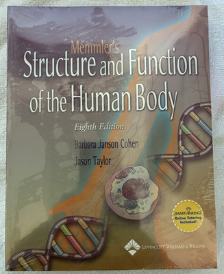MEMMLER S STRUCTURE and FUNCTION OF HUMAN BODY Text & Workbook Bundle NEW SEALED