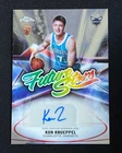 Kon Knueppel autograph Topps 2025-26 Chrome Future Stars  Rookie Hornets FS-KK
