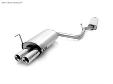 Fox Komplettanlage ab Kat Mercedes CLK W208 - C208 Coupe u. A208 Cabrio 2x80mm