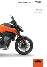 KTM Service Workshop Shop Manual Book 2025 790 DUKE CN