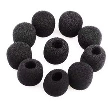 10PCS Foam Mic Covers-Microphone Windshields for Clearer Audio Noise Reduction