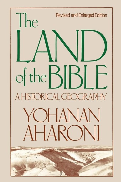 Yohanan Aharoni | The Land Of The Bible | Taschenbuch | Englisch (1981)-image
