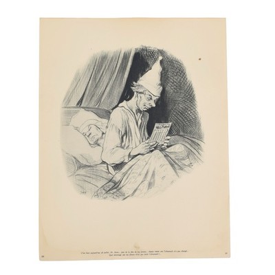 Honore Daumier Original? 1800s C est Bien Aujourd hui Lithograph 1846