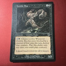 MTG Magic the Gathering Zombie Boa (54/148) Apocalypse