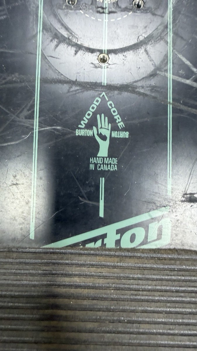 Vintage 90s Burton Air 55 Snowboard 60icnh Handmade Canada 🔥 | eBay