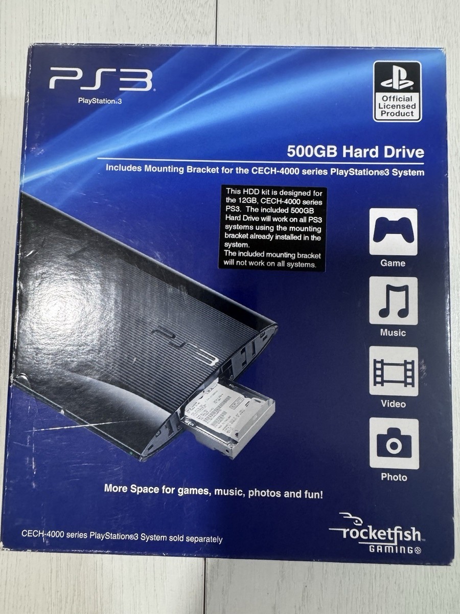 Genuine Sony Playstation 3 500GB Hard Drive For CECH-4000 Series