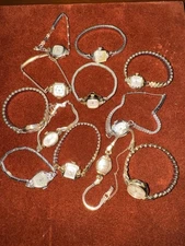 ladies vintage watches lot Bulova Elgin Rado Westclox Semca Acme Calvertcrescent