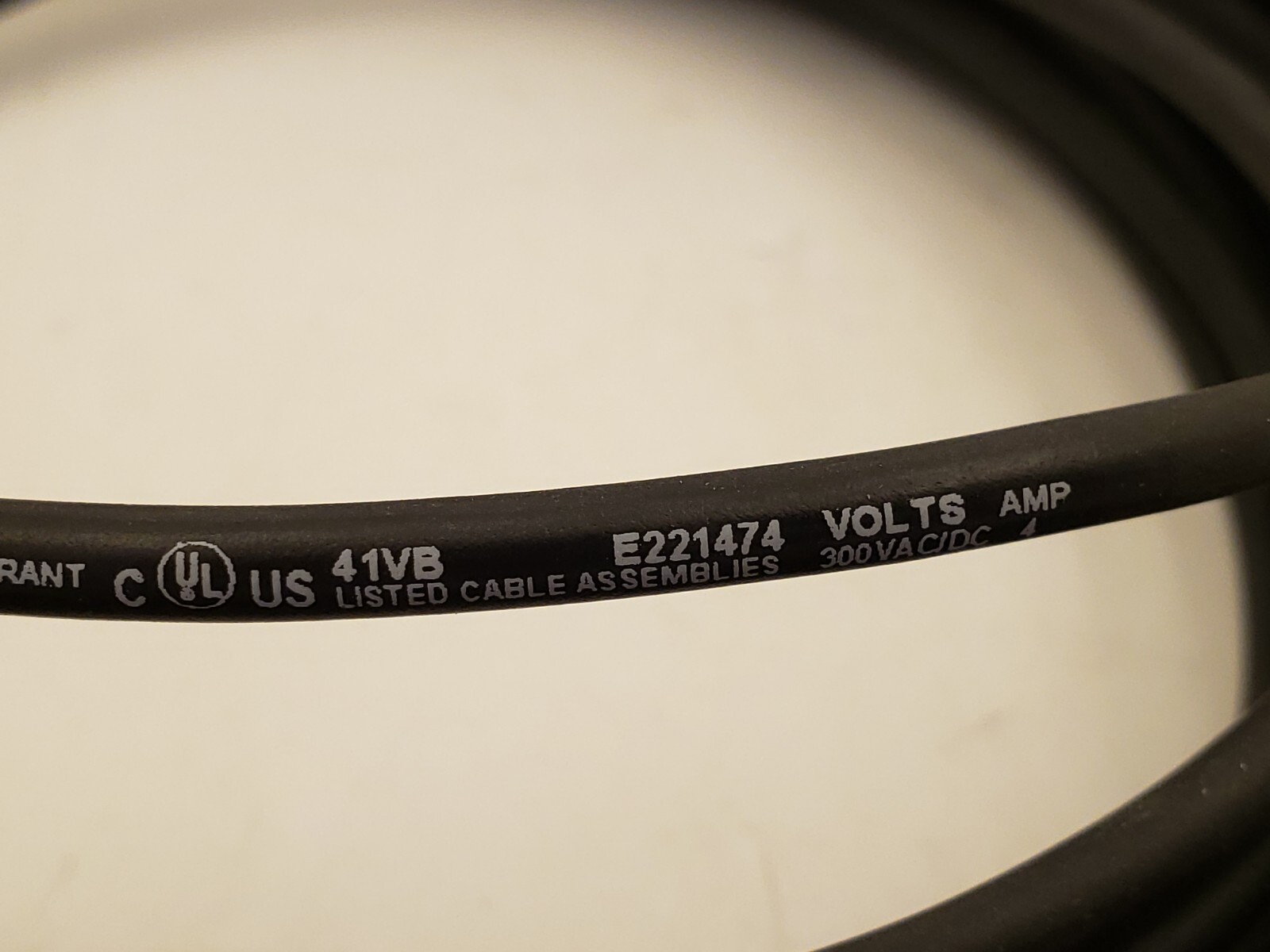 PHOENIX CONTACT 41VB E221474 CABLE STRAIGHT FEMALE CONNECTOR 300VAC/DC 4A NNB