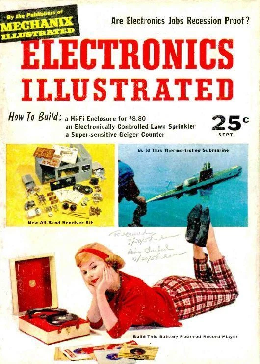 Electronics Illustrated Popular Electronics 378 Old Time Radio Magazines DVD Foto 4 de 4