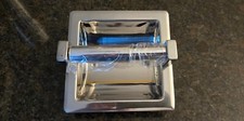 recessed toilet paper holder chrome