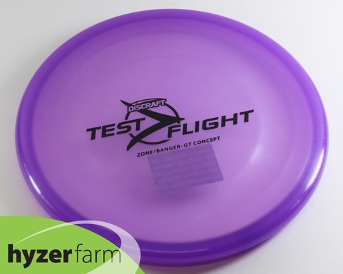 Discraft TEST FLIGHT Z ZONE (BANGER TOP) GT *pick color/weight* Hyzer Farm disc - Picture 27 of 46
