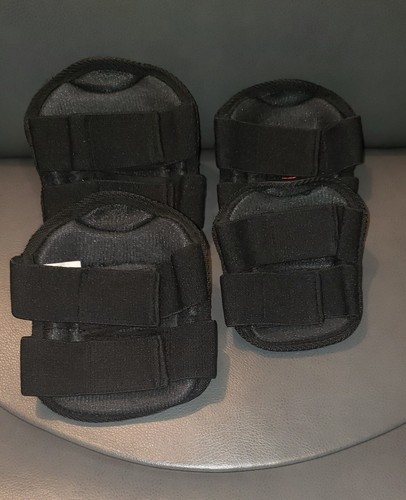 VINTAGE RESCUE HEROES FISHER PRICE KIDS CHILD PROTECTIVE KNEE & ELBOW PADS GEAR - Picture 4 of 6