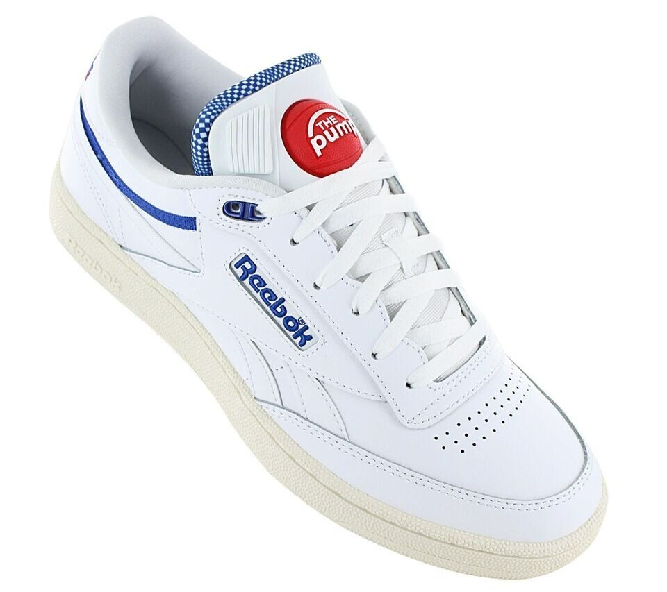 Men Reebok Club C 85 Pump Tennis Shoes Size 9 White GW4793 PUMP 