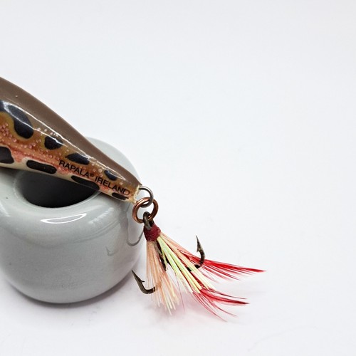 Rapala Skitter Pop Lure Lot of 3 Made in Ireland Topwater Fishing Feather Hook - Picture 20 of 21