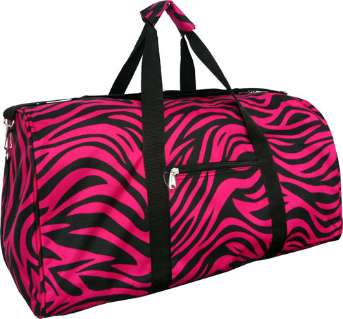 Women's Fashion Print 22" Gym Bag Dance Cheer Travel Carry-on Duffle Bag - Picture 22 of 43