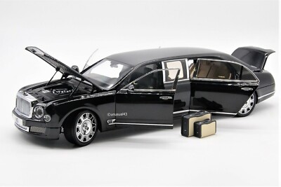 1/18 Almost Real Bentley Muslanne Grand Limousine Onyx / MR 1/18 Almost Real Bentley Muslanne Grand Limousine Onyx / MR