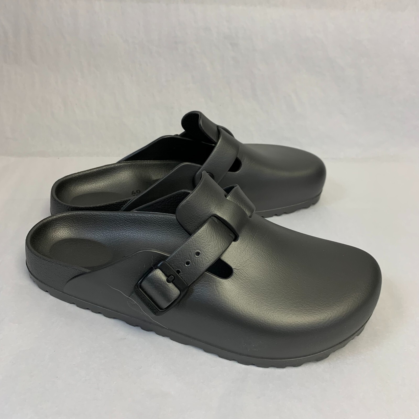 Birkenstock New with Box Boston Gray EVA Regular Width - Select Size image 2