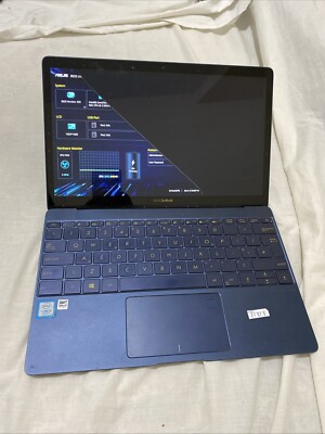【ジャンク品】ASUS zenbook3 UX390U ロイヤルブルー Asus zenbook ux390u laptop, Intel Core i7 7th Gen - Turns On