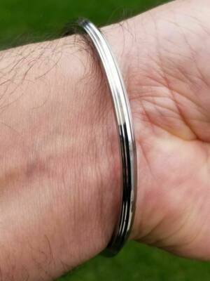 Schmuck Armreif Edelstahl Atemberaubend Eine Kante Traditionell Sikh Kara Edelstahl Kara Kada Armband Traditionell Punjabi Sikh