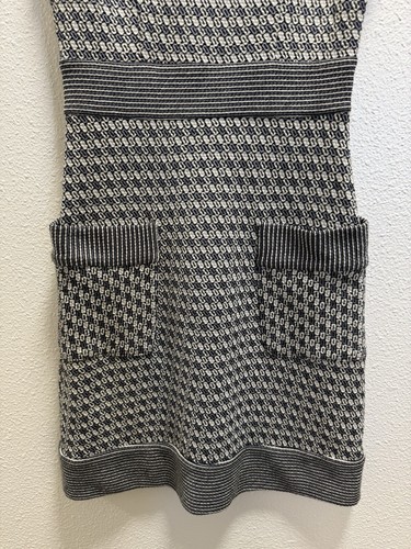 Diane von Furstenberg Caitrin Knit Dress Wool Blend Pockets Side Zip Stretch 2 - Picture 5 of 10