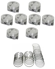 KEITH BLACK KB Hyper DISH Pistons+MOLY Rings Kit Chevy SB 383 use w/5.7 rod .020